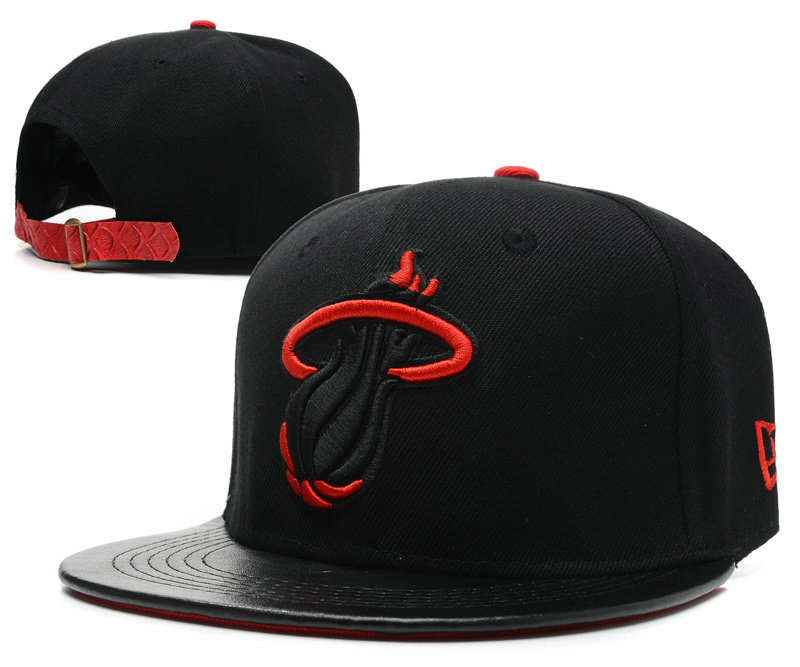 Miami Heat Snapback Hat SD 8